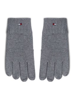 Rękawiczki Męskie Tommy Hilfiger Essentials AM0AM12845 Szary ze sklepu eobuwie.pl w kategorii Rękawiczki męskie - zdjęcie 182084887