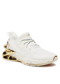 Sneakersy Plein Sport The Scratch FABS USC0335 PTE003N Biały ze sklepu eobuwie.pl w kategorii Buty sportowe męskie - zdjęcie 182085048