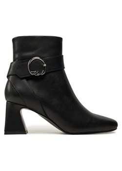 Botki KARL LAGERFELD KL31444 Czarny ze sklepu eobuwie.pl w kategorii Botki - zdjęcie 182085117