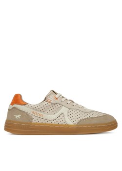 Sneakersy Mustang 1511-302 Beżowy ze sklepu eobuwie.pl w kategorii Buty sportowe damskie - zdjęcie 182085126