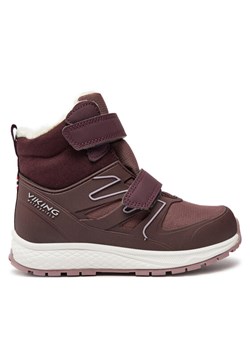 Śniegowce Viking Equip Defence Warm Wp 2V 3-94400-4853 Fioletowy ze sklepu eobuwie.pl w kategorii Buty zimowe dziecięce - zdjęcie 182085158