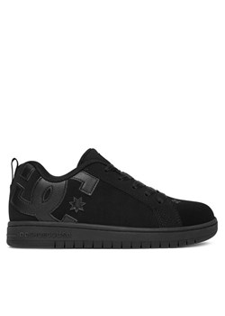 Sneakersy DC COURT GRAFFIK ADBS100207-BB2 Czarny ze sklepu eobuwie.pl w kategorii Buty sportowe dziecięce - zdjęcie 182085228