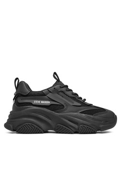 Sneakersy Steve Madden Possession-E Sneaker SM19000033 SM19000033-001 Czarny ze sklepu eobuwie.pl w kategorii Buty sportowe damskie - zdjęcie 182085279