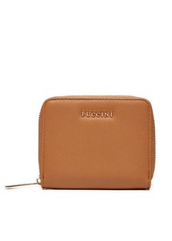 Duży Portfel Damski Puccini BLP838A Brązowy ze sklepu eobuwie.pl w kategorii Portfele damskie - zdjęcie 182085615