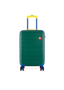 Walizka kabinowa Semi Line T5846-1 Zielony ze sklepu eobuwie.pl w kategorii Walizki - zdjęcie 182085795