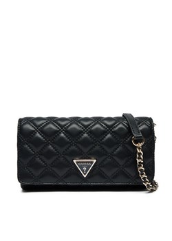 Torebka Guess Giully (QG) Mini-Bags HWQG87 48750 Czarny ze sklepu eobuwie.pl w kategorii Listonoszki - zdjęcie 182085837