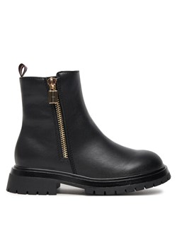 Botki Tommy Hilfiger Chelsea Boot T3A5-33566-1351 M Czarny ze sklepu eobuwie.pl w kategorii Buty zimowe dziecięce - zdjęcie 182085977