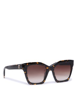 Okulary przeciwsłoneczne Furla Sunglasses SFU621 WD00055-A.0116-AN000-1-060-20-CN-D Brązowy ze sklepu eobuwie.pl w kategorii Okulary przeciwsłoneczne damskie - zdjęcie 182086048
