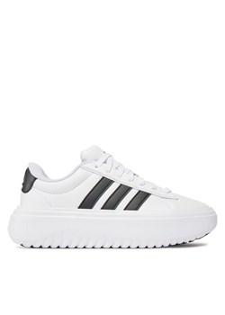 Sneakersy adidas Grand Court Platform IE1092 Biały ze sklepu eobuwie.pl w kategorii Buty sportowe damskie - zdjęcie 182086059