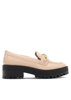 Loafersy Nine West NYLA 8123-1 Beżowy ze sklepu eobuwie.pl w kategorii Półbuty damskie - zdjęcie 182086155