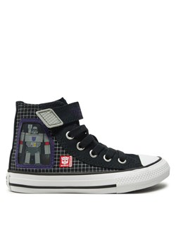 Trampki Converse Converse x Transformers Chuck Taylor All Star Easy-On A11660C Czarny ze sklepu eobuwie.pl w kategorii Trampki dziecięce - zdjęcie 182086176