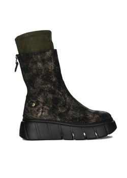 Botki Maciejka 06766-09/00-8 Khaki ze sklepu eobuwie.pl w kategorii Botki - zdjęcie 182086279