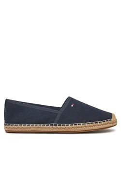 Espadryle Tommy Hilfiger Flag Canvas Espadrille FW0FW08541 Granatowy ze sklepu eobuwie.pl w kategorii Espadryle damskie - zdjęcie 182086296