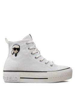 Trampki KARL LAGERFELD KL60444 Biały - id: 0000303651091 - marki Karl Lagerfeld - 182086347 Trampki KARL LAGERFELD KL60444 Biały ze sklepu eobuwie.pl w kategorii Trampki damskie - zdjęcie 182086347