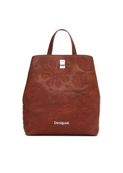 Plecak Desigual Dejavu Sumy Mini 25SAKP02 Brązowy ze sklepu eobuwie.pl w kategorii Plecaki - zdjęcie 182086369