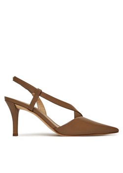 Sandały MICHAEL Michael Kors Jaida 40S5JDMP1L Brązowy ze sklepu eobuwie.pl w kategorii Sandały damskie - zdjęcie 182086466