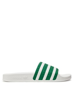 Klapki adidas Adilette IG9287 Zielony ze sklepu eobuwie.pl w kategorii Klapki męskie - zdjęcie 182086629
