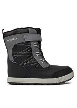 Śniegowce Merrell Snow Storm 2.0 Wtrpf Mk267154 Szary ze sklepu eobuwie.pl w kategorii Buty zimowe dziecięce - zdjęcie 182086638