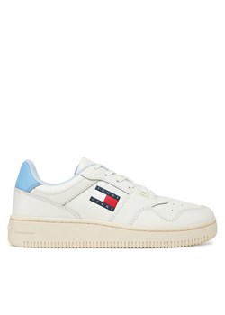 Sneakersy Tommy Jeans Tjw Retro Basket Ess EN0EN02505 Błękitny ze sklepu eobuwie.pl w kategorii Buty sportowe damskie - zdjęcie 182086729