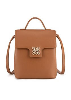Plecak Nine West LX20006 Brązowy ze sklepu eobuwie.pl w kategorii Plecaki - zdjęcie 182086737