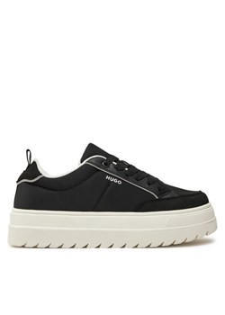 Sneakersy HUGO Lyssa 50536343 Czarny ze sklepu eobuwie.pl w kategorii Buty sportowe damskie - zdjęcie 182086835