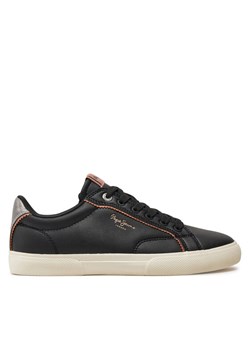 Sneakersy Pepe Jeans Style PLS31564 Czarny ze sklepu eobuwie.pl w kategorii Buty sportowe damskie - zdjęcie 182086937