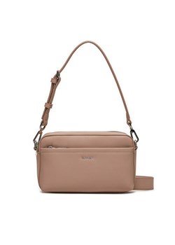 Torebka Calvin Klein Ck Must Convertible Camera Bag K60K612280 Beżowy ze sklepu eobuwie.pl w kategorii Torebki damskie - zdjęcie 182087005