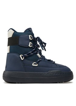 Śniegowce Moon Boot Park Sneaker Boot 80D2470060 Granatowy ze sklepu eobuwie.pl w kategorii Śniegowce damskie - zdjęcie 182087048