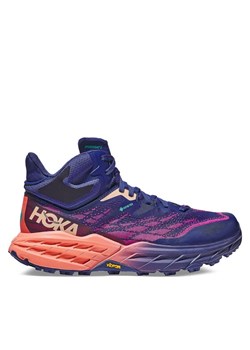 Trekkingi Hoka Speedgoat 5 Mid Gtx GORE-TEX1127919 Fioletowy ze sklepu eobuwie.pl w kategorii Buty trekkingowe damskie - zdjęcie 182087215