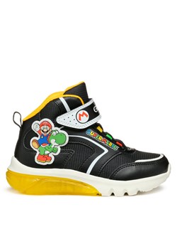 Sneakersy Geox J Ciberdron Boy J46LBJ 054FU C0054 M Czarny - id: 0000304072666 - marki Geox - 182087376 Sneakersy Geox J Ciberdron Boy J46LBJ 054FU C0054 M Czarny ze sklepu eobuwie.pl w kategorii Buty sportowe dziecięce - zdjęcie 182087376