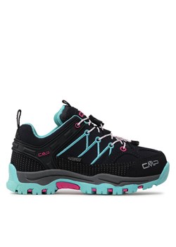 Trekkingi CMP Kids Rigel Low Trekking Shoes Wp 3Q13244 Granatowy ze sklepu eobuwie.pl w kategorii Buty trekkingowe dziecięce - zdjęcie 182087409