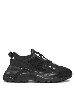 Sneakersy Versace Jeans Couture Speedtrack 77YA3SC4 Czarny ze sklepu eobuwie.pl w kategorii Buty sportowe męskie - zdjęcie 182087668