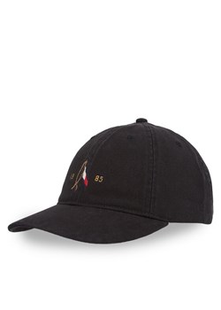 Czapka z daszkiem Tommy Hilfiger Seasonal Flag Wash 6 Panel Cap AM0AM13348 Czarny ze sklepu eobuwie.pl w kategorii Czapki z daszkiem męskie - zdjęcie 182087736