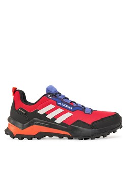 Trekkingi adidas Terrex AX4 GORE-TEX JP7384 Czerwony ze sklepu eobuwie.pl w kategorii Buty sportowe damskie - zdjęcie 182087757