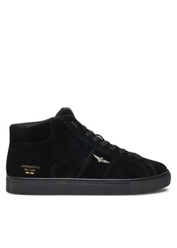 Sneakersy Aeronautica Militare 242SC291PL206 Czarny ze sklepu eobuwie.pl w kategorii Buty sportowe męskie - zdjęcie 182087917