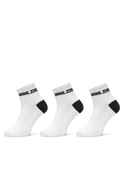 Zestaw 3 par wysokich skarpet męskich Jack&Jones Jacbeijing 12273827 Biały ze sklepu eobuwie.pl w kategorii Skarpetki męskie - zdjęcie 182088065