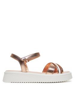 Sandały Tommy Hilfiger Sandal T4A2-33800-0569 M Różowe złoto ze sklepu eobuwie.pl w kategorii Sandały dziecięce - zdjęcie 182088239