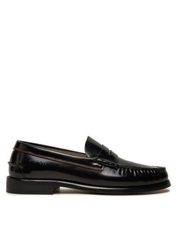 Mokasyny Tommy Hilfiger FM0FM05362 Czarny ze sklepu eobuwie.pl w kategorii Mokasyny męskie - zdjęcie 182088398