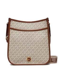 Torebka MICHAEL Michael Kors 30R4G99M3V Beżowy ze sklepu eobuwie.pl w kategorii Listonoszki - zdjęcie 182088759