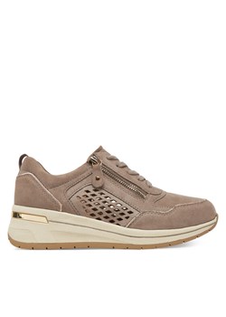 Sneakersy Caprice 9-23302-44 Brązowy ze sklepu eobuwie.pl w kategorii Buty sportowe damskie - zdjęcie 182088937