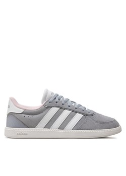Sneakersy adidas Breaknet Sleek  IH5465 Szary ze sklepu eobuwie.pl w kategorii Buty sportowe damskie - zdjęcie 182089029