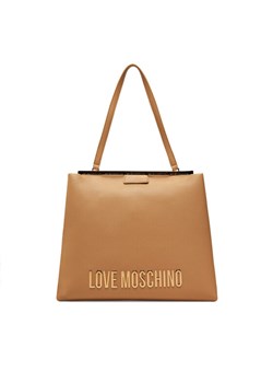 Torebka LOVE MOSCHINO JC4054PP1MLG0105 Beżowy ze sklepu eobuwie.pl w kategorii Torebki damskie - zdjęcie 182089097
