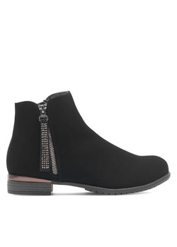Botki JENNY W16AW462-6 Czarny ze sklepu eobuwie.pl w kategorii Botki - zdjęcie 182089216