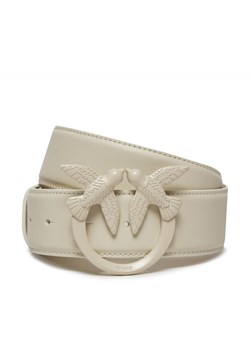 Pasek Damski Pinko Love Berry H4 Belt. PE 24 PLT01 100120 A1K2 Biały ze sklepu eobuwie.pl w kategorii Paski damskie - zdjęcie 182089239