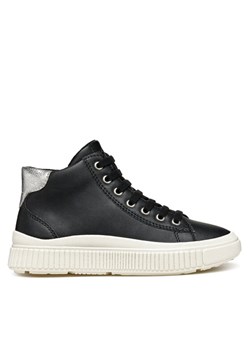Sneakersy Geox J Laquinny Girl J46M3F 000BC C0039 S Czarny ze sklepu eobuwie.pl w kategorii Buty sportowe dziecięce - zdjęcie 182089277