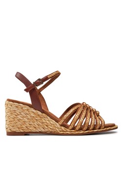 Espadryle Caprice 9-28304-42 Brązowy ze sklepu eobuwie.pl w kategorii Sandały damskie - zdjęcie 182089387