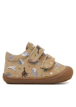 Sneakersy Naturino Cocoon Vl 2012904.HE.4D41 M Beżowy ze sklepu eobuwie.pl w kategorii Buty sportowe dziecięce - zdjęcie 182089588