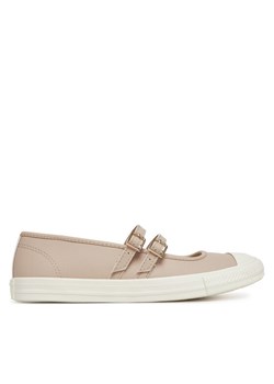 Baleriny Converse Chuck Taylor All Star Dainty Mary Jane A11491C Beżowy ze sklepu eobuwie.pl w kategorii Balerinki - zdjęcie 182089699