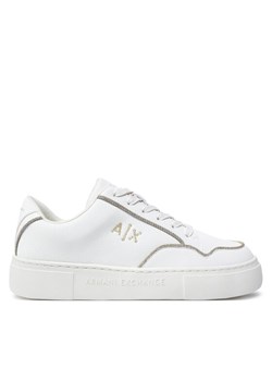 Sneakersy Armani Exchange XDX160 XV888 T779 Biały ze sklepu eobuwie.pl w kategorii Buty sportowe damskie - zdjęcie 182089766