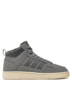 Sneakersy adidas Rapid Court Mid Winterized JR0169 Szary ze sklepu eobuwie.pl w kategorii Buty sportowe męskie - zdjęcie 182089846